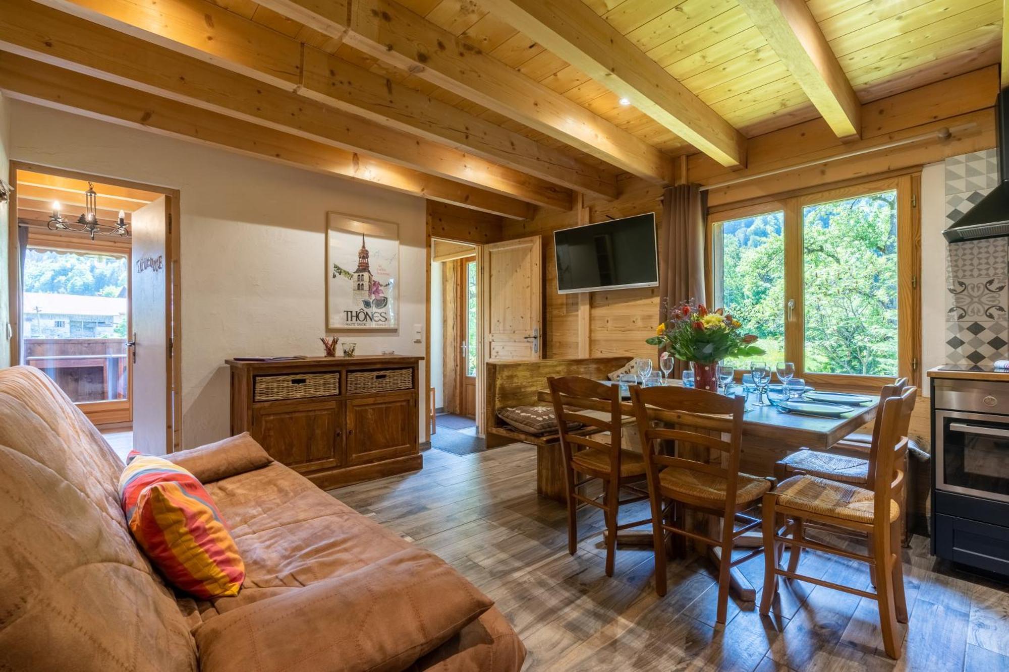 Chalet D'En O Les Clefs Zimmer foto
